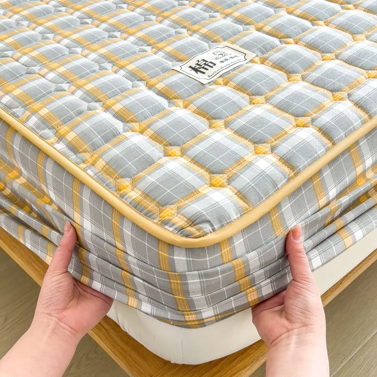 2025新款加厚夹棉床笠床罩新疆棉床单全棉纯棉防滑床垫保护罩全包