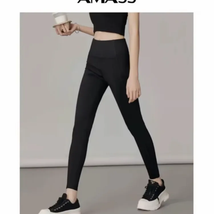 阿玛施 超能源发热打底裤5100415瑜伽高腰时尚女士紧身