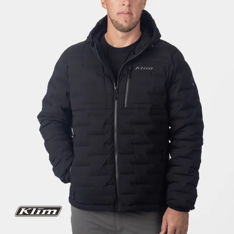 klimBoulder Stretch Down Hooded 巨石弹力动机羽绒连帽夹克通勤