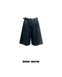 Aimmesparrow黑色皮裤