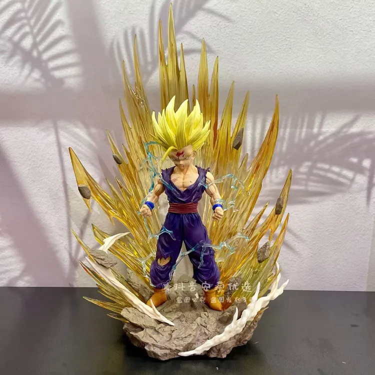 七龙珠超二悟饭动漫周边手办模型动漫礼物桌面雕像摆件个性礼物