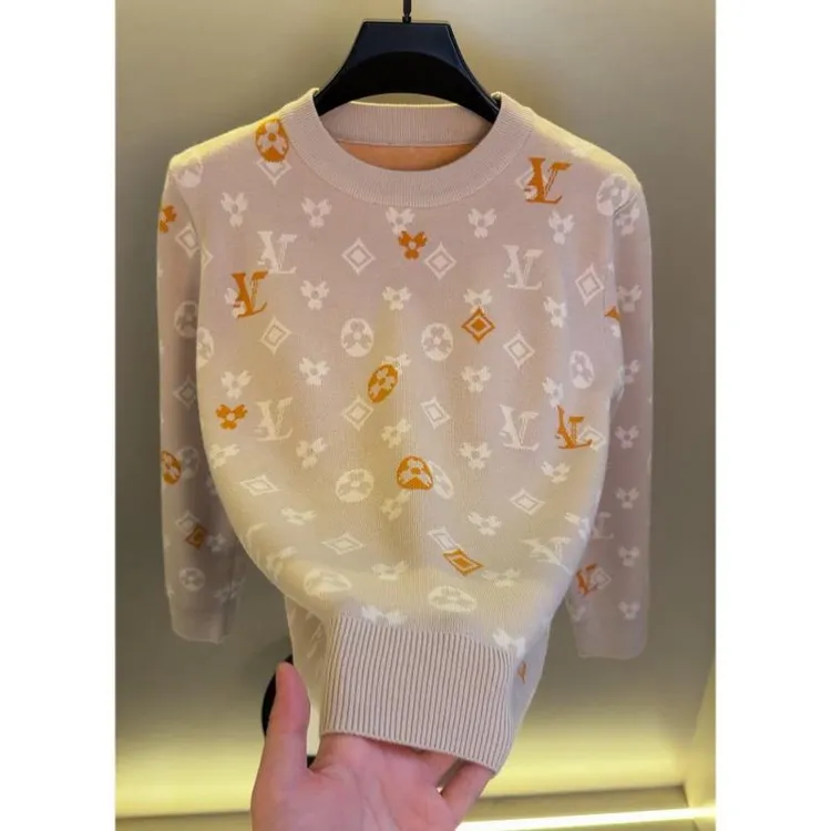 高档圆领提花针织衫毛衣男士冬季时尚潮流保暖打底衫男装5213