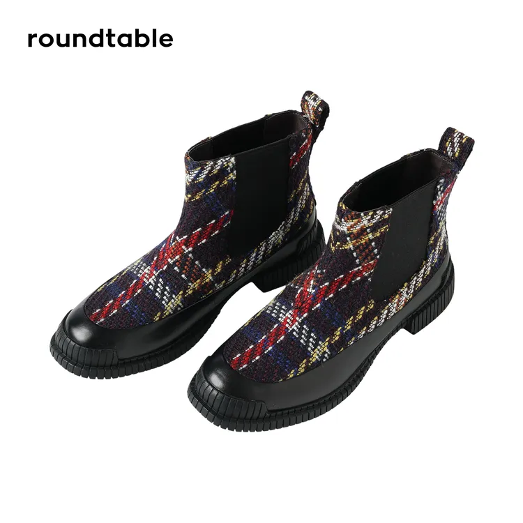 莉小姐Selected【TEW8405590】复古系列-百搭厚底秋冬短靴