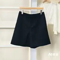 【麦笛·品牌新款】5082674 春夏简约菱格休闲短裤品牌女装折扣