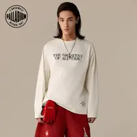【拳王阿里联名】PALLADIUM帕拉丁日常休闲宽松男女款圆领长袖T恤