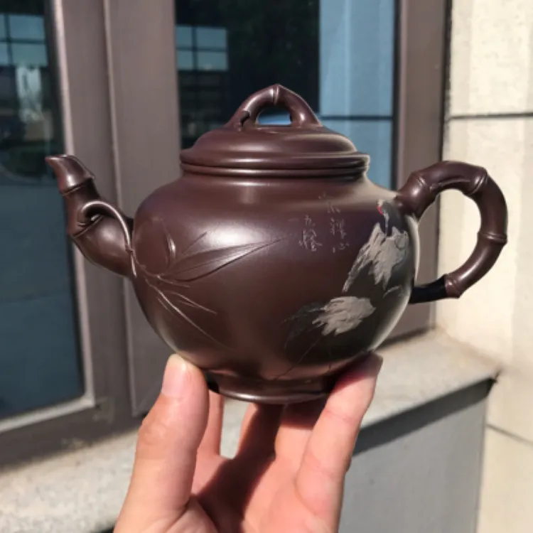 重器推荐【竹报春】 百年锡山老紫泥 300cc 作者：邵沛华