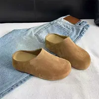 （以直播间实物为准）888大童亲子女士半拖厚底勃肯休闲鞋9928-18