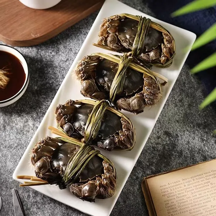 【活蟹】洪泽湖大闸蟹母蟹2.9-3.1两/只到手8-10只母蟹当天捕捞顺丰