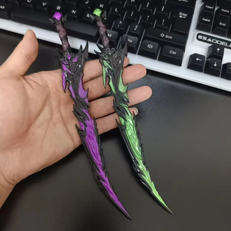 弗拉迪尾刺金属合金武器玩具模型 区和平精英游戏周边不可开刃