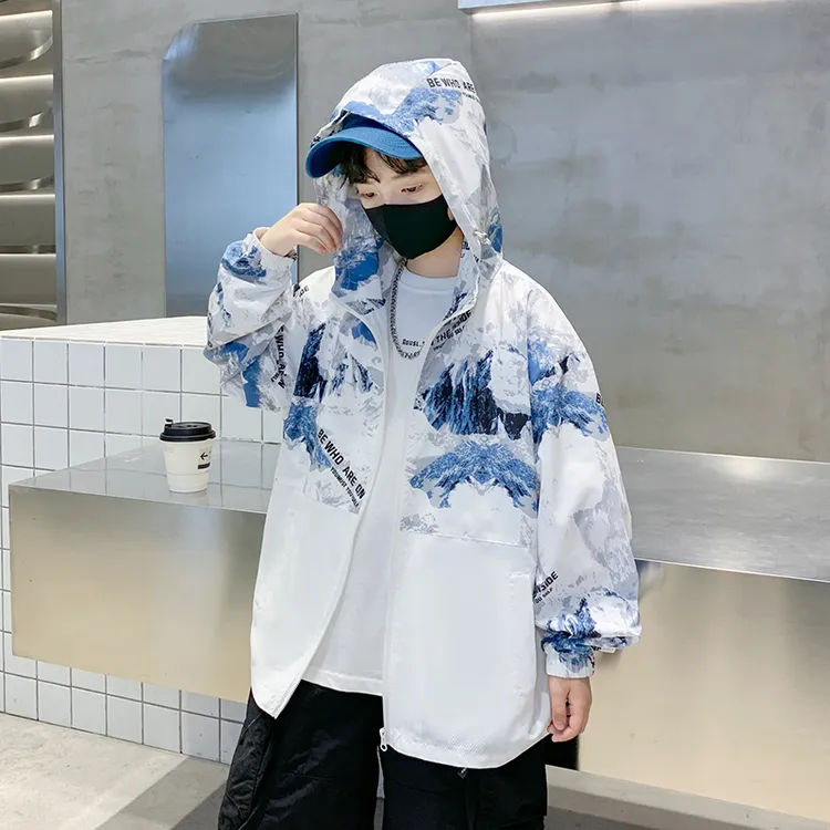 童装男童防晒衣夏装外套2025新款中大童夏季薄款防晒服夏款儿童潮