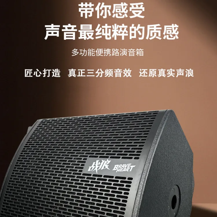 翡羽P-200战狼专业户外弹唱直播K歌音响百变龙音箱