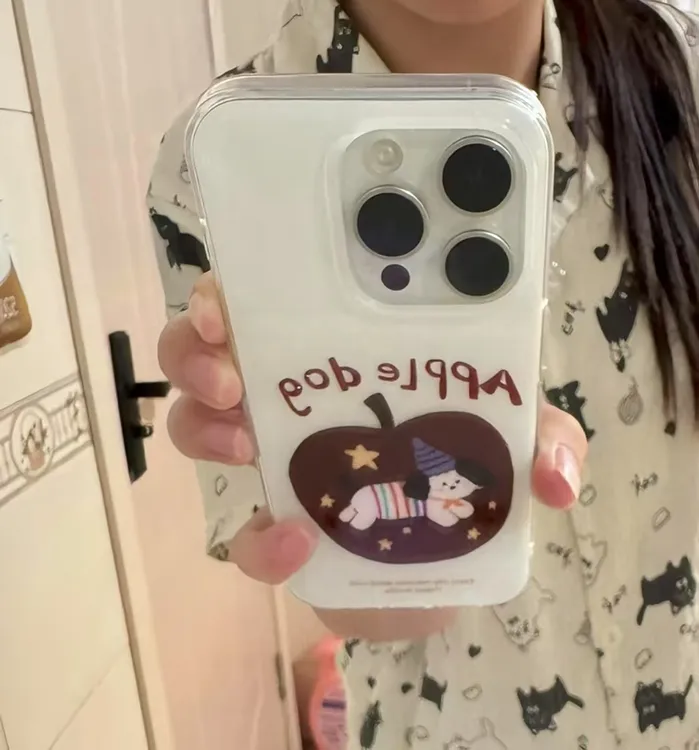 苹果小狗适用苹果16promax小米15iphone14/13/12华为IMD手机壳SS