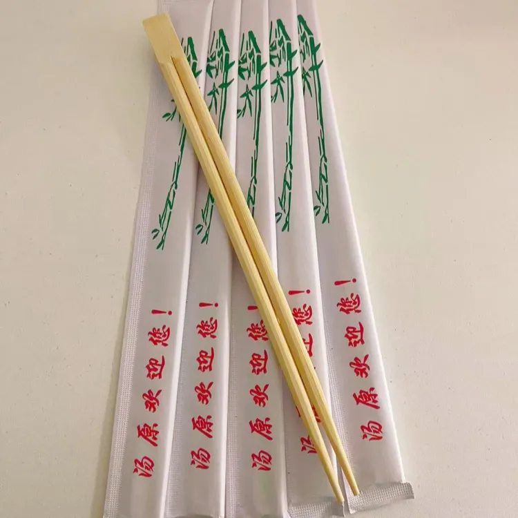竹木一次性筷子 多花色独立包装50支