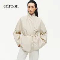 【商场同款】edition2025冬季新款新中式骆驼绒外套#EBE4COT027
