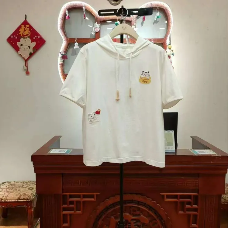 卡拉猫时尚百搭休闲帽半袖