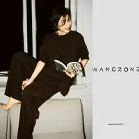 WANG ZONE｜轻奢日常松弛老钱丝羊毛宽松廓形百搭圆领套头长袖针织