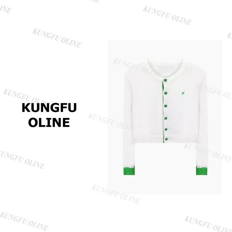 【现现薄款】【拼色毛衣开衫】KS3-66早秋设计师长袖针织衫毛衣