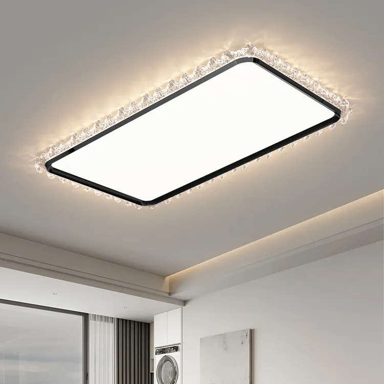 客厅吸顶灯2025年新款轻奢意式高级导光板智能护眼全屋灯具套餐