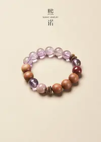 懒猫nono│Saynono 沐石绎梦 _老山檀紫塔金手串(多样性发其一)