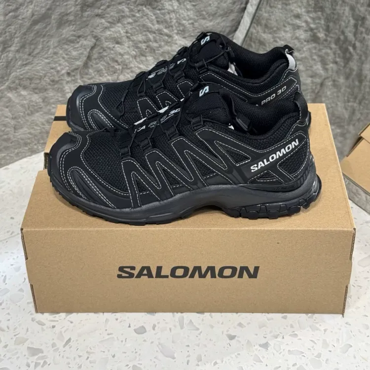 SALOMON萨洛蒙 XA PRO 3D黑武士缝线 透气款 户外跑步鞋 491274