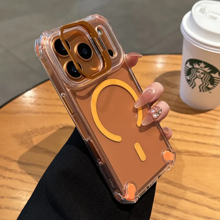 欧克里里镜头支架磁吸适用苹果15/16pro/17promax手机壳14/13外壳