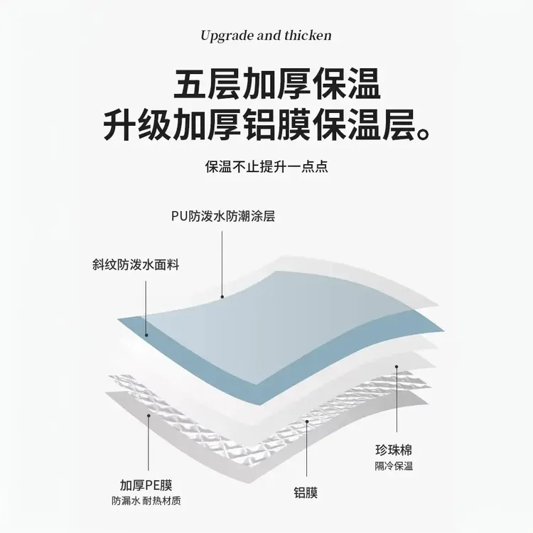 2025新款过膝加厚泡脚桶便携式旅行家用保温可折叠收纳足浴桶