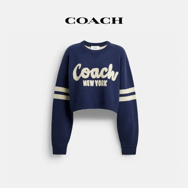 COACH/蔻驰  短摆COACH毛衣
