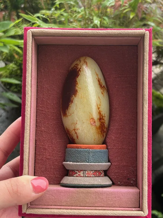 【底价已开价】 201.3克和田玉红皮摆件图文073