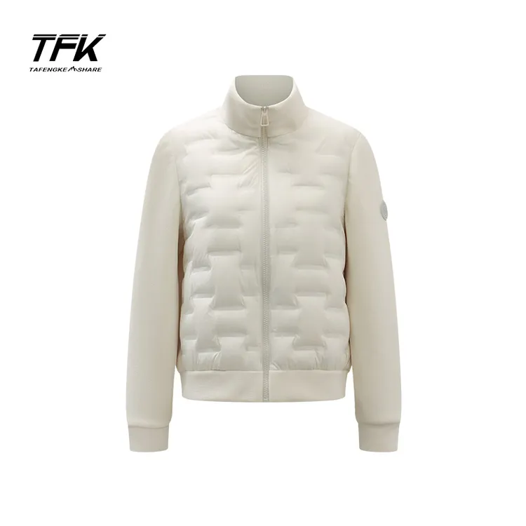TFK/2025新款男女同款奥粒绒拼接鹅绒羽绒服  2967