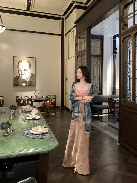 【雅乔定制】气质提花披肩外搭围巾女时尚百搭DYDD-25070159