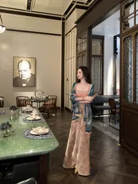 【雅乔定制】气质提花披肩外搭围巾女时尚百搭DYDD-25070159