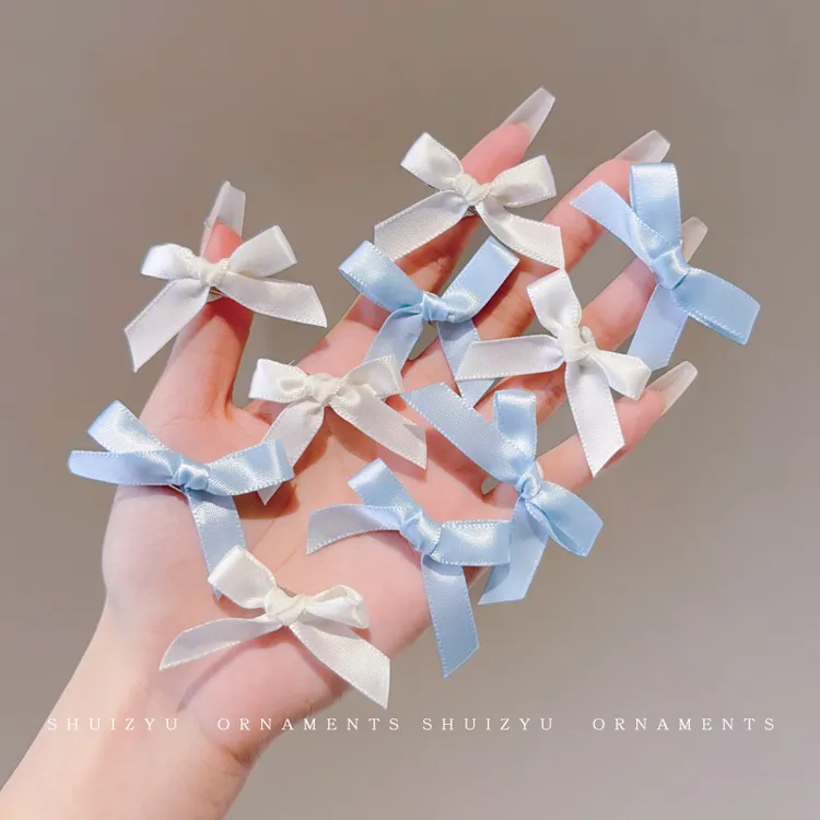 韩系芭蕾风蝴蝶结发夹甜美少女可爱边夹侧边气质鸭嘴夹子头饰发卡