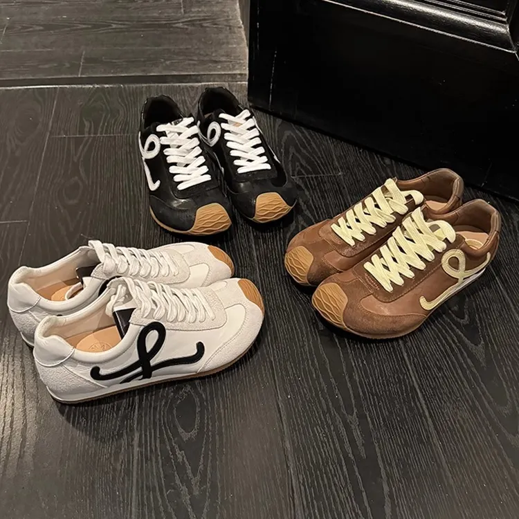 阿甘鞋丑萌运动休闲鞋平底德训鞋女鞋子小白鞋文艺复古