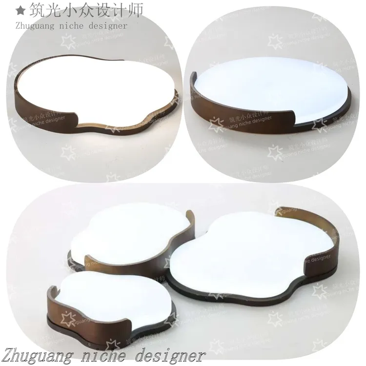 【品牌】筑光小众设计师&『云边灯影』个性云朵吸顶灯，照亮您的小确幸