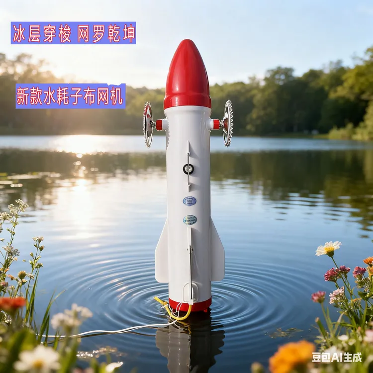 水耗子拉网器 老祥鱼 水耗子拉网神器 冰下穿线布网机 拉绳