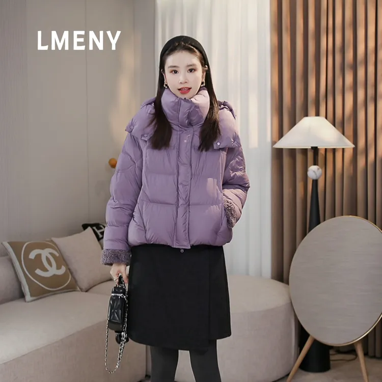 LMENY“浆果泡芙”加厚羽绒服女2025秋冬新款蓬松保暖外套25DY020