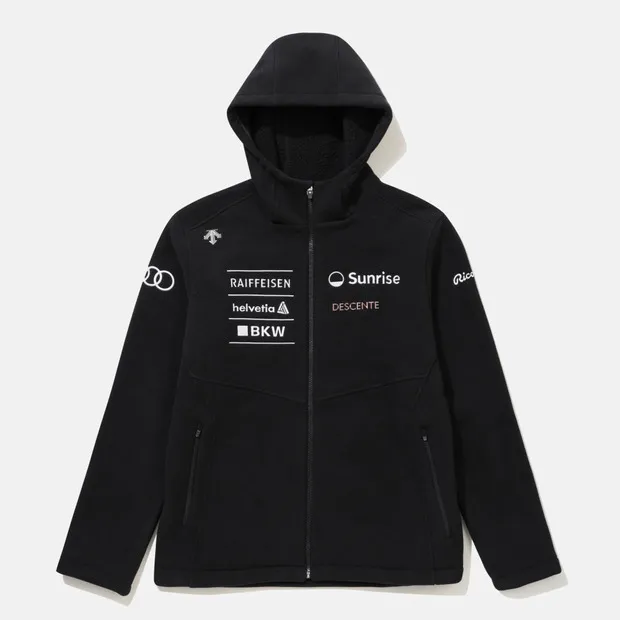 DESCENTE 25年秋季新款奥迪联名羊羔毛外套 男女同款 舒适百搭