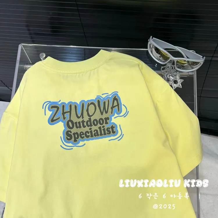 杭州六小六正版BY LIUXIAOLIU夏季儿童短袖19535