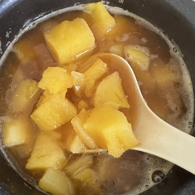 广东阳春自种面包木薯黄肉木薯 粉糯煮糖水