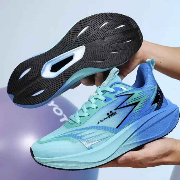 秋季减震男女透气跑步鞋学生体测题考运动鞋6688