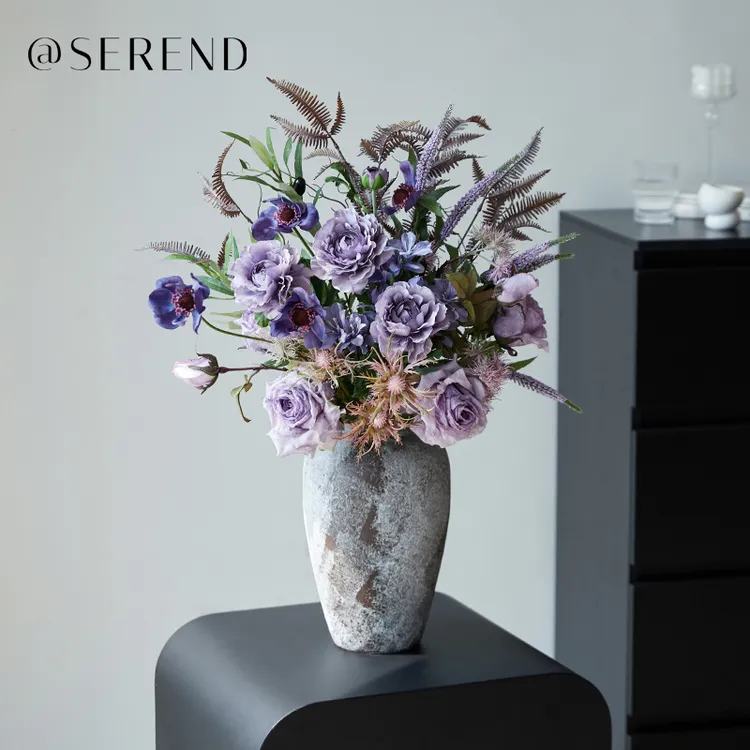 星空园-氛围感客厅玄关餐桌卧室床头柜仿真花假花花束摆件手捧花