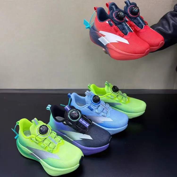 26年新款透气减震防滑男女童运动鞋秋冬中大童跑步休闲鞋6089