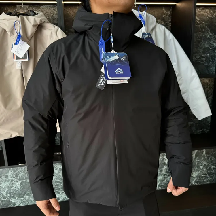 抗寒羽绒 秋冬加厚鸭绒保暖羽绒服三防户机能能通勤羽绒外套25078