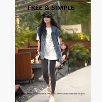 Free&Simple-‘牛仔很潮’时尚街头复古港风穿搭款牛仔外套-T1004