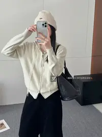 李园家1号店-3132-秋冬超柔安迪绒针织开衫