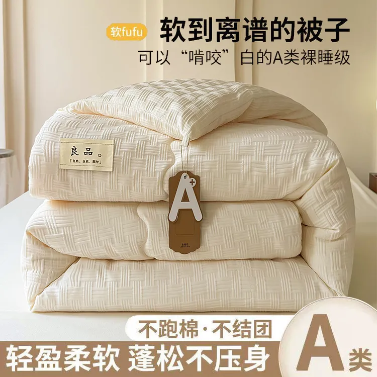 冬被被子春秋冬季被单人学生宿舍厚被子家用加厚保暖被褥双人被芯