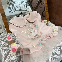FLL·25冬~刺绣小兔子娃娃衫53658（童装汉服）