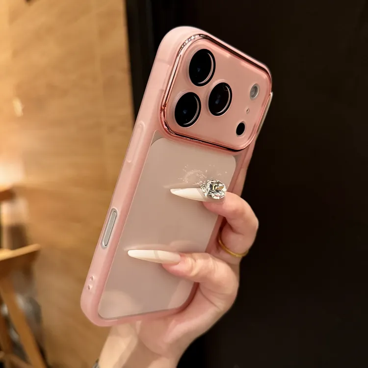 适用苹果17promax手机壳新款全包镜头iphone16/15pro防摔14透明壳