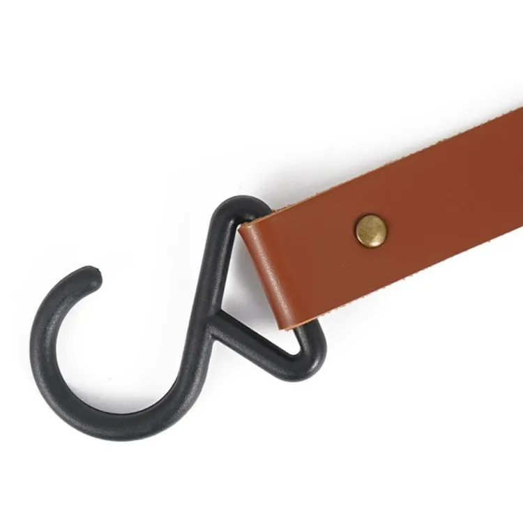 便携式户外露营挂钩帐篷钩置物架多功能皮革挂钩创意免钉壁挂
