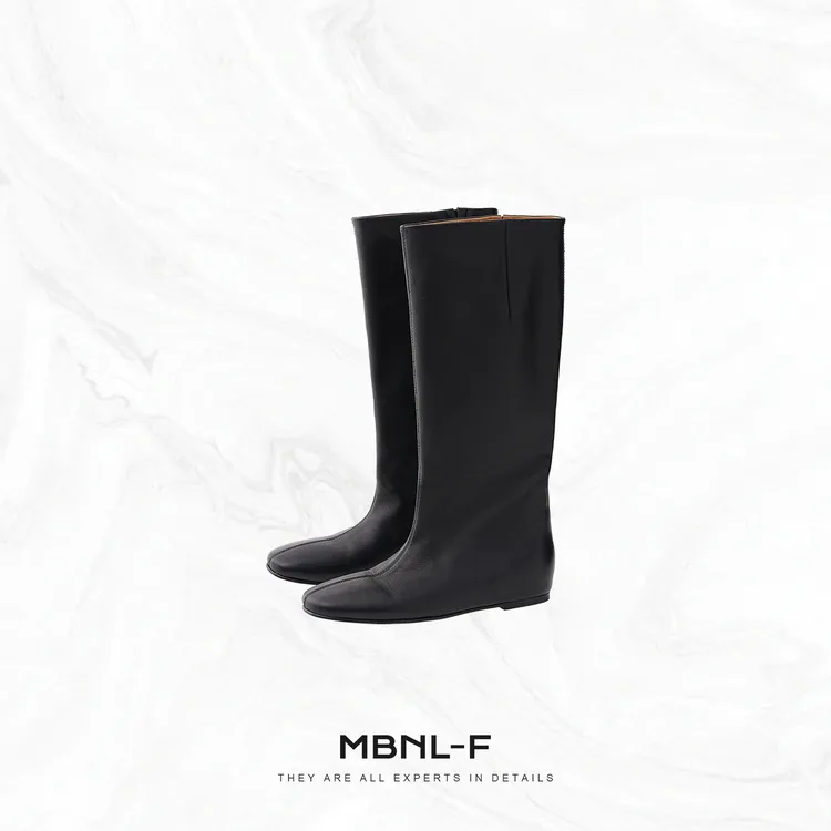 MBNL-F“会呼吸的靴子” 100%混种山羊皮+牛皮长靴 秦磊XM-XKZ5683